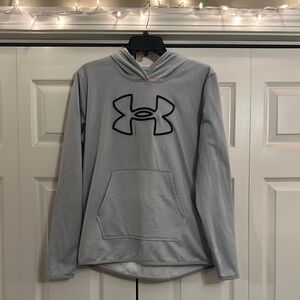 Under Armour Gray Pullover Sweater with Hood